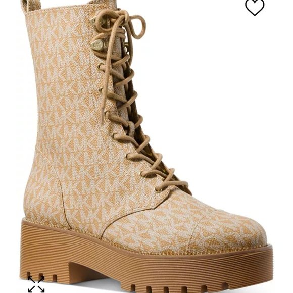 Women's Bryce Lug Sole Combat Booties - Picture 1 of 6